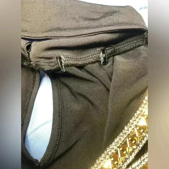 Embellished Cold-Shoulder Dress - Picture 7 of 14